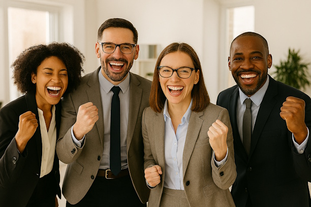 Real Estate Ally Team Celebration